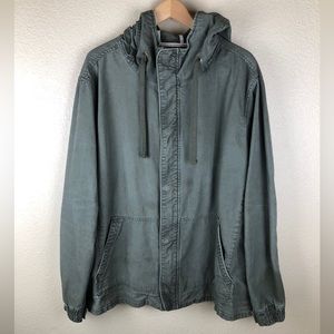 Lee Cooper 1908 East London Authentic Heritage Camo Green Jacket. Size- XL/L